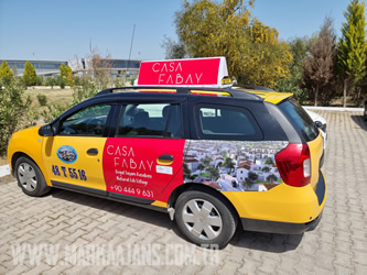 Bodrum Havalimani Taksi Reklam