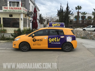 Bodrumda Taksi Reklam Yapan Firma