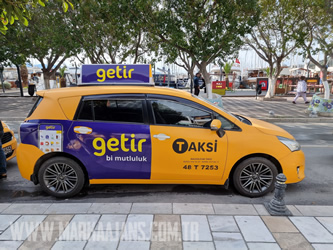 casa fabay taksi reklamı