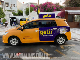 Taksi Işıklı Reklam Çatıları