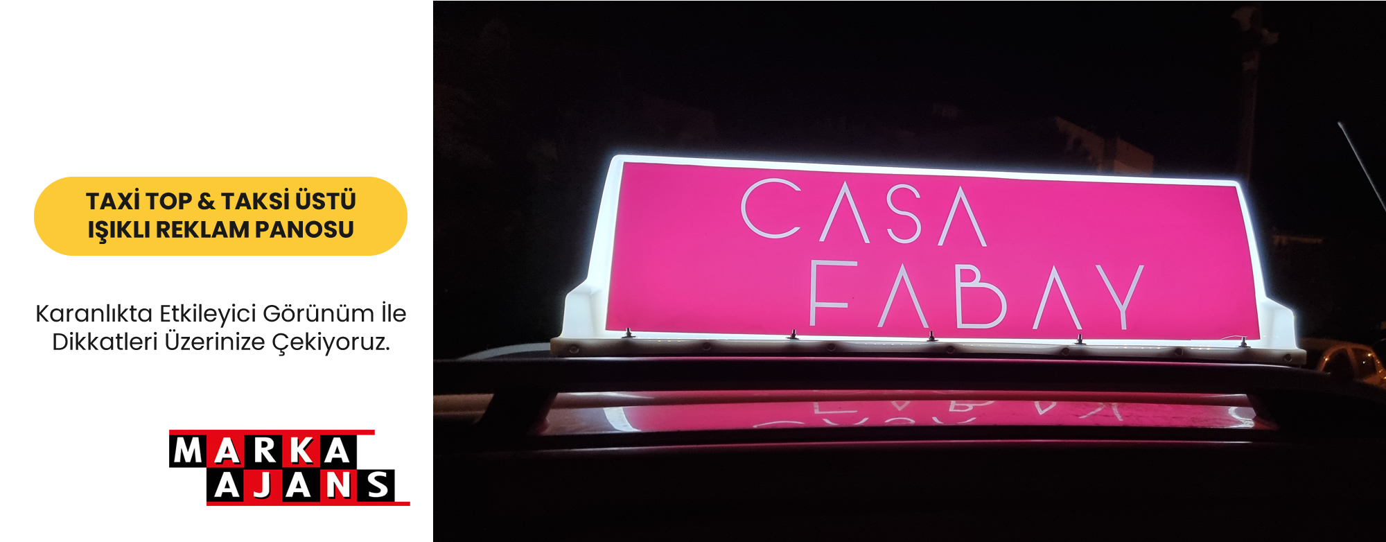 Casa Fabay Bodrum Taksi Reklam