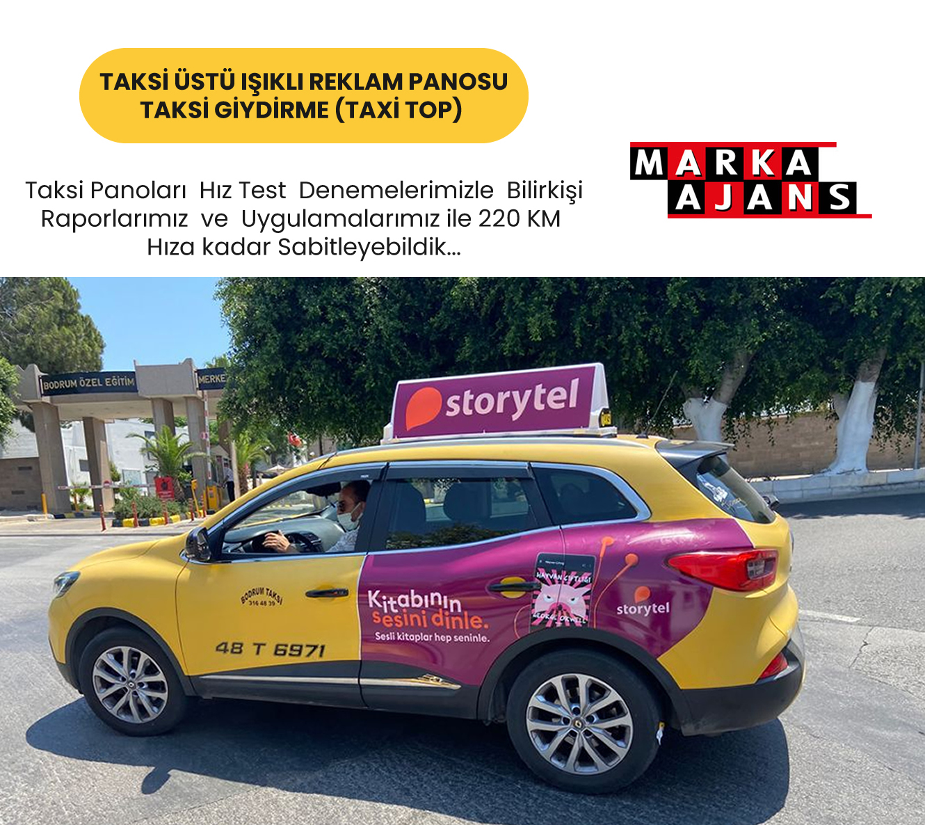 Storytel Taksi Reklamı