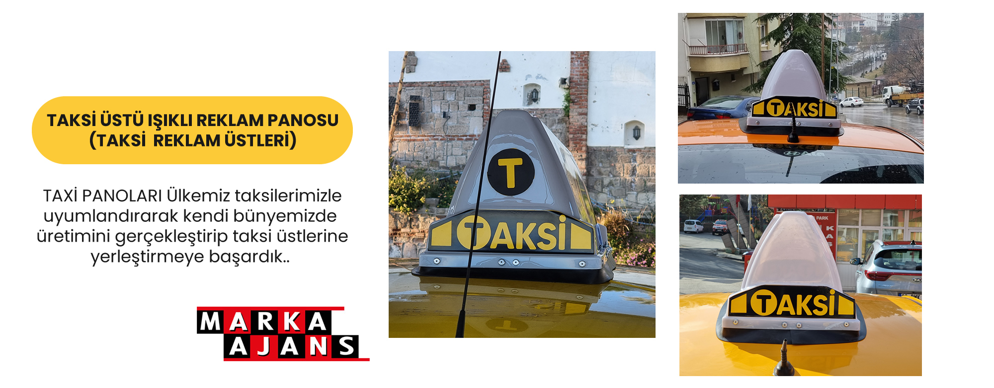 Taksi Işıklı Pano